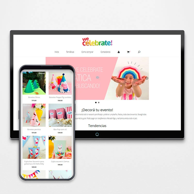 We Celebrate! - E-commerce